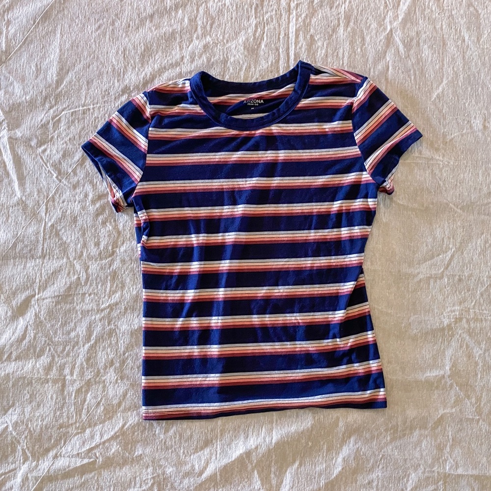 Striped Crop Top
